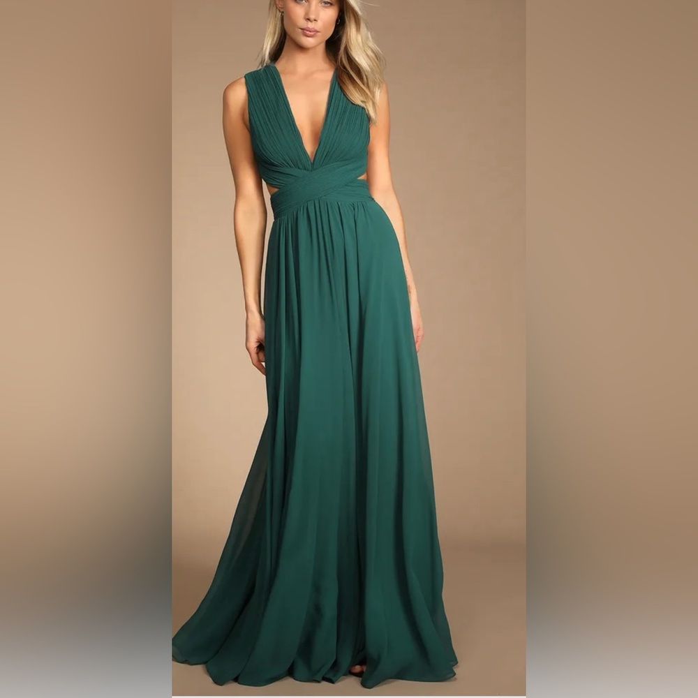 Lulus Green Prom Dress